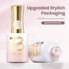 imageBeetles Milky White Gel Nail Polish  15ml Jelly Nude Gel Polish Base Color Nail Concealer Sheer Translucent Effect Soak Off UV LED French Nail Art Salon DIY Summer Manicure Gift for WomenE  Sheer Nude  Apricot Reverie