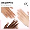 imageBeetles Milky White Gel Nail Polish  15ml Jelly Nude Gel Polish Base Color Nail Concealer Sheer Translucent Effect Soak Off UV LED French Nail Art Salon DIY Summer Manicure Gift for WomenMilky White