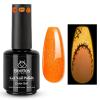 imageBeetles Milky White Gel Nail Polish  15ml Jelly Nude Gel Polish Base Color Nail Concealer Sheer Translucent Effect Soak Off UV LED French Nail Art Salon DIY Summer Manicure Gift for WomenLuminous Orange