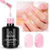 imageBeetles Milky White Gel Nail Polish  15ml Jelly Nude Gel Polish Base Color Nail Concealer Sheer Translucent Effect Soak Off UV LED French Nail Art Salon DIY Summer Manicure Gift for WomenSweet Dream