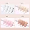imageBeetles Milky White Gel Nail Polish  15ml Jelly Nude Gel Polish Base Color Nail Concealer Sheer Translucent Effect Soak Off UV LED French Nail Art Salon DIY Summer Manicure Gift for WomenSheer Nude