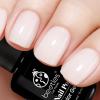 imageBeetles Milky White Gel Nail Polish  15ml Jelly Nude Gel Polish Base Color Nail Concealer Sheer Translucent Effect Soak Off UV LED French Nail Art Salon DIY Summer Manicure Gift for WomenMilky White