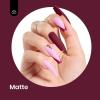 imageBeetles Milky White Gel Nail Polish  15ml Jelly Nude Gel Polish Base Color Nail Concealer Sheer Translucent Effect Soak Off UV LED French Nail Art Salon DIY Summer Manicure Gift for WomenC  Creme Red  Mellow Plum