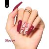 imageBeetles Milky White Gel Nail Polish  15ml Jelly Nude Gel Polish Base Color Nail Concealer Sheer Translucent Effect Soak Off UV LED French Nail Art Salon DIY Summer Manicure Gift for WomenC  Creme Red  Mulled Wine