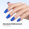 imageBeetles Milky White Gel Nail Polish  15ml Jelly Nude Gel Polish Base Color Nail Concealer Sheer Translucent Effect Soak Off UV LED French Nail Art Salon DIY Summer Manicure Gift for WomenD  Creme Blue  Blue