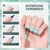 imageBeetles Milky White Gel Nail Polish  15ml Jelly Nude Gel Polish Base Color Nail Concealer Sheer Translucent Effect Soak Off UV LED French Nail Art Salon DIY Summer Manicure Gift for WomenA  Sheer Mint Green  Mint Mambo