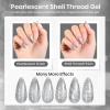 imageBeetles Milky White Gel Nail Polish  15ml Jelly Nude Gel Polish Base Color Nail Concealer Sheer Translucent Effect Soak Off UV LED French Nail Art Salon DIY Summer Manicure Gift for WomenF  Pearl Silver  Silver Dancefloor
