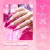 imageBeetles Milky White Gel Nail Polish  15ml Jelly Nude Gel Polish Base Color Nail Concealer Sheer Translucent Effect Soak Off UV LED French Nail Art Salon DIY Summer Manicure Gift for WomenB  Shimmery Pink  Hot Pink Glitter