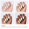 imageBeetles Milky White Gel Nail Polish  15ml Jelly Nude Gel Polish Base Color Nail Concealer Sheer Translucent Effect Soak Off UV LED French Nail Art Salon DIY Summer Manicure Gift for WomenFrench White