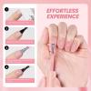 imageBeetles Milky White Gel Nail Polish  15ml Jelly Nude Gel Polish Base Color Nail Concealer Sheer Translucent Effect Soak Off UV LED French Nail Art Salon DIY Summer Manicure Gift for WomenJelly Peach