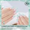 imageBeetles Milky White Gel Nail Polish  15ml Jelly Nude Gel Polish Base Color Nail Concealer Sheer Translucent Effect Soak Off UV LED French Nail Art Salon DIY Summer Manicure Gift for WomenA  Sheer Mint Green  Mint Mambo