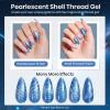 imageBeetles Milky White Gel Nail Polish  15ml Jelly Nude Gel Polish Base Color Nail Concealer Sheer Translucent Effect Soak Off UV LED French Nail Art Salon DIY Summer Manicure Gift for WomenD  Pearl Blue  summer nights dream