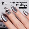imageBeetles Milky White Gel Nail Polish  15ml Jelly Nude Gel Polish Base Color Nail Concealer Sheer Translucent Effect Soak Off UV LED French Nail Art Salon DIY Summer Manicure Gift for WomenF  Velvet Silver  Frosted Glow