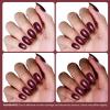 imageBeetles Milky White Gel Nail Polish  15ml Jelly Nude Gel Polish Base Color Nail Concealer Sheer Translucent Effect Soak Off UV LED French Nail Art Salon DIY Summer Manicure Gift for WomenC  Shimmery Red  Cherry Mocha