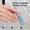 imageBeetles Milky White Gel Nail Polish  15ml Jelly Nude Gel Polish Base Color Nail Concealer Sheer Translucent Effect Soak Off UV LED French Nail Art Salon DIY Summer Manicure Gift for WomenSilver Dreamscape