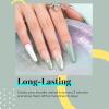 imageBeetles Milky White Gel Nail Polish  15ml Jelly Nude Gel Polish Base Color Nail Concealer Sheer Translucent Effect Soak Off UV LED French Nail Art Salon DIY Summer Manicure Gift for WomenSage