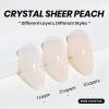 imageBeetles Milky White Gel Nail Polish  15ml Jelly Nude Gel Polish Base Color Nail Concealer Sheer Translucent Effect Soak Off UV LED French Nail Art Salon DIY Summer Manicure Gift for WomenSheer Nude
