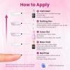 imageBeetles Milky White Gel Nail Polish  15ml Jelly Nude Gel Polish Base Color Nail Concealer Sheer Translucent Effect Soak Off UV LED French Nail Art Salon DIY Summer Manicure Gift for WomenJ  Pearl Purple  Nebula Pink Glow