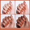 imageBeetles Milky White Gel Nail Polish  15ml Jelly Nude Gel Polish Base Color Nail Concealer Sheer Translucent Effect Soak Off UV LED French Nail Art Salon DIY Summer Manicure Gift for WomenI  Creme Brown  Burnt Orange