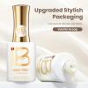imageBeetles Milky White Gel Nail Polish  15ml Jelly Nude Gel Polish Base Color Nail Concealer Sheer Translucent Effect Soak Off UV LED French Nail Art Salon DIY Summer Manicure Gift for WomenA  Sheer White  Vanilla Scoop