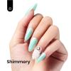 imageBeetles Milky White Gel Nail Polish  15ml Jelly Nude Gel Polish Base Color Nail Concealer Sheer Translucent Effect Soak Off UV LED French Nail Art Salon DIY Summer Manicure Gift for WomenMermaid Turquoise