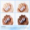 imageBeetles Milky White Gel Nail Polish  15ml Jelly Nude Gel Polish Base Color Nail Concealer Sheer Translucent Effect Soak Off UV LED French Nail Art Salon DIY Summer Manicure Gift for WomenA  Pearl White  Swirling Clouds