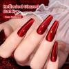 imageBeetles Milky White Gel Nail Polish  15ml Jelly Nude Gel Polish Base Color Nail Concealer Sheer Translucent Effect Soak Off UV LED French Nail Art Salon DIY Summer Manicure Gift for WomenC  Velvet Red  Ruby Radiance
