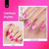 imageBeetles Milky White Gel Nail Polish  15ml Jelly Nude Gel Polish Base Color Nail Concealer Sheer Translucent Effect Soak Off UV LED French Nail Art Salon DIY Summer Manicure Gift for WomenVibrant Night