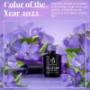 imageBeetles Milky White Gel Nail Polish  15ml Jelly Nude Gel Polish Base Color Nail Concealer Sheer Translucent Effect Soak Off UV LED French Nail Art Salon DIY Summer Manicure Gift for WomenJ  Creme Purple  Perivinkle