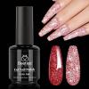 imageBeetles Milky White Gel Nail Polish  15ml Jelly Nude Gel Polish Base Color Nail Concealer Sheer Translucent Effect Soak Off UV LED French Nail Art Salon DIY Summer Manicure Gift for WomenC  Flakie Red  Ruby Crown