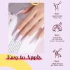 imageBeetles Milky White Gel Nail Polish  15ml Jelly Nude Gel Polish Base Color Nail Concealer Sheer Translucent Effect Soak Off UV LED French Nail Art Salon DIY Summer Manicure Gift for WomenJ  Creme Purple  Lilac Purple