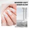 imageBeetles Milky White Gel Nail Polish  15ml Jelly Nude Gel Polish Base Color Nail Concealer Sheer Translucent Effect Soak Off UV LED French Nail Art Salon DIY Summer Manicure Gift for Women0Milky White
