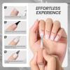 imageBeetles Milky White Gel Nail Polish  15ml Jelly Nude Gel Polish Base Color Nail Concealer Sheer Translucent Effect Soak Off UV LED French Nail Art Salon DIY Summer Manicure Gift for WomenMilky White