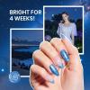imageBeetles Milky White Gel Nail Polish  15ml Jelly Nude Gel Polish Base Color Nail Concealer Sheer Translucent Effect Soak Off UV LED French Nail Art Salon DIY Summer Manicure Gift for WomenD  Pearl Blue  summer nights dream