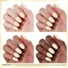 imageBeetles Milky White Gel Nail Polish  15ml Jelly Nude Gel Polish Base Color Nail Concealer Sheer Translucent Effect Soak Off UV LED French Nail Art Salon DIY Summer Manicure Gift for WomenK  Creme Yellow  Soft Butter