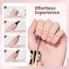 imageBeetles Milky White Gel Nail Polish  15ml Jelly Nude Gel Polish Base Color Nail Concealer Sheer Translucent Effect Soak Off UV LED French Nail Art Salon DIY Summer Manicure Gift for WomenB  Sheer Pink  Cloud Wisp Nude