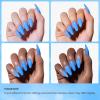 imageBeetles Milky White Gel Nail Polish  15ml Jelly Nude Gel Polish Base Color Nail Concealer Sheer Translucent Effect Soak Off UV LED French Nail Art Salon DIY Summer Manicure Gift for WomenD  Creme Blue  Coastal Holiday Bliss