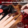 imageBeetles Milky White Gel Nail Polish  15ml Jelly Nude Gel Polish Base Color Nail Concealer Sheer Translucent Effect Soak Off UV LED French Nail Art Salon DIY Summer Manicure Gift for WomenC  Shimmery Red  Hazelnut Brownie