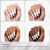 imageBeetles Milky White Gel Nail Polish  15ml Jelly Nude Gel Polish Base Color Nail Concealer Sheer Translucent Effect Soak Off UV LED French Nail Art Salon DIY Summer Manicure Gift for WomenWhite 2 Pcs