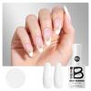 imageBeetles Milky White Gel Nail Polish  15ml Jelly Nude Gel Polish Base Color Nail Concealer Sheer Translucent Effect Soak Off UV LED French Nail Art Salon DIY Summer Manicure Gift for WomenA  Creme White  Frosted White