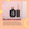 imageBeetles Milky White Gel Nail Polish  15ml Jelly Nude Gel Polish Base Color Nail Concealer Sheer Translucent Effect Soak Off UV LED French Nail Art Salon DIY Summer Manicure Gift for WomenI  Creme Brown  Beyonce Caramel