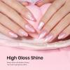 imageBeetles Milky White Gel Nail Polish  15ml Jelly Nude Gel Polish Base Color Nail Concealer Sheer Translucent Effect Soak Off UV LED French Nail Art Salon DIY Summer Manicure Gift for WomenB  Pearl Pink  Soft Afternoon
