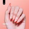 imageBeetles Milky White Gel Nail Polish  15ml Jelly Nude Gel Polish Base Color Nail Concealer Sheer Translucent Effect Soak Off UV LED French Nail Art Salon DIY Summer Manicure Gift for WomenM  Creme Orange  Carly Coral Orange