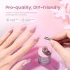 imageBeetles Milky White Gel Nail Polish  15ml Jelly Nude Gel Polish Base Color Nail Concealer Sheer Translucent Effect Soak Off UV LED French Nail Art Salon DIY Summer Manicure Gift for WomenJ  Velvet Purple  Blossom Whisper Pink