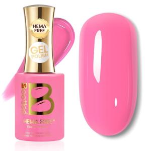 imageBeetles French Tip Gel Polish  Peach Mousse 15ML Full Size with French Tip Stamp Hema Free White Light Pink Gel Nail Polish Soak Off UV LED Lamp French Nail Kit Art for Summer NailsB  Creme Pink  Blush Popper