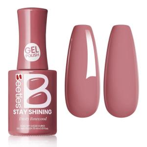 imageBeetles Milky White Gel Nail Polish  15ml Jelly Nude Gel Polish Base Color Nail Concealer Sheer Translucent Effect Soak Off UV LED French Nail Art Salon DIY Summer Manicure Gift for WomenB  Creme Pink  Dusty Rosewood
