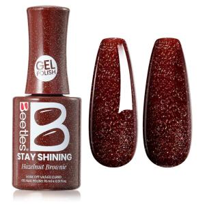 imageBeetles Milky White Gel Nail Polish  15ml Jelly Nude Gel Polish Base Color Nail Concealer Sheer Translucent Effect Soak Off UV LED French Nail Art Salon DIY Summer Manicure Gift for WomenC  Shimmery Red  Hazelnut Brownie