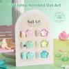imageBeetles Spring Gel Polish Set  Dessert Feast 30 Colors HemaFree Glitter Jelly Nude Pink White Yellow Green Pastel Colors Polish with Base Top Coat Swatch Card Uv LED Lamp Gel Gifts for WomenDream Bloom