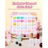 imageBeetles Spring Gel Polish Set  Dessert Feast 30 Colors HemaFree Glitter Jelly Nude Pink White Yellow Green Pastel Colors Polish with Base Top Coat Swatch Card Uv LED Lamp Gel Gifts for WomenDessert Feast