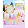imageBeetles Spring Gel Polish Set  Dessert Feast 30 Colors HemaFree Glitter Jelly Nude Pink White Yellow Green Pastel Colors Polish with Base Top Coat Swatch Card Uv LED Lamp Gel Gifts for WomenSpring Sonata